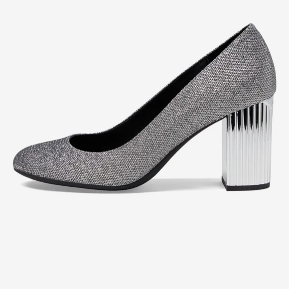 Michael Kors Porter Flex Pump Glitter Chain Mesh in size 7.5 - Picture 12 of 13